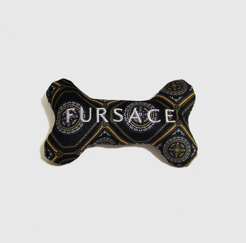 Fursace Bone Parody Plush Dog Toy