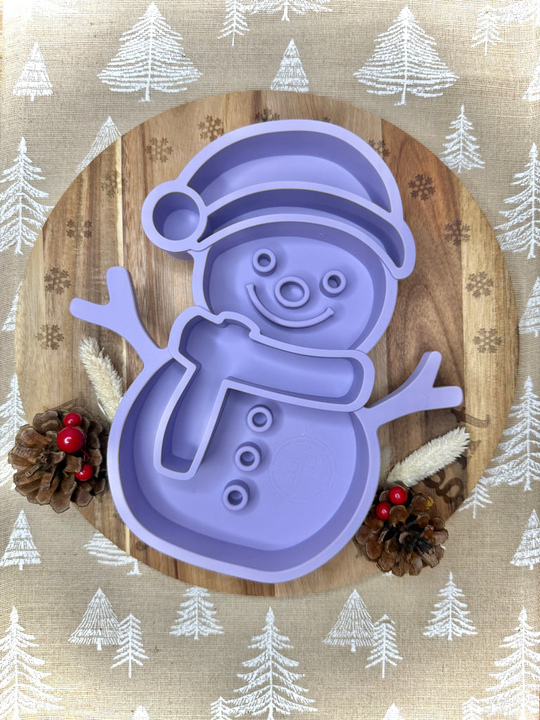 Premium Christmas Snowman Slow Feeder Lilac