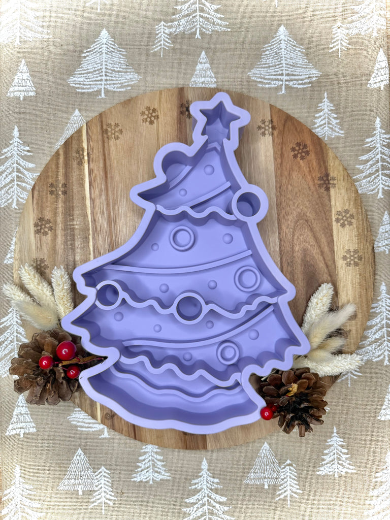 Premium Christmas Tree Slow Feeder Lilac