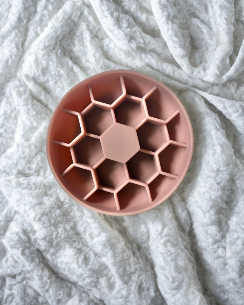 Beehive Slow Feeder Macaroon