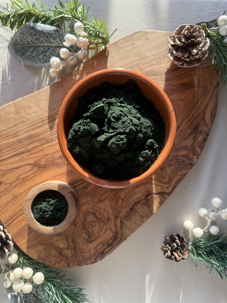 Premium Organic Green Spirulina Powder