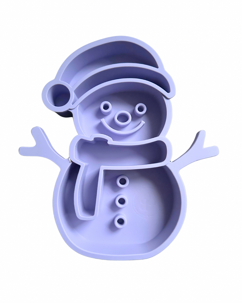 Premium Christmas Snowman Slow Feeder Lilac