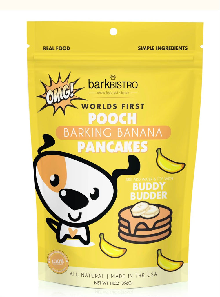 BARKIN' BANANA POOCH PANCAKES