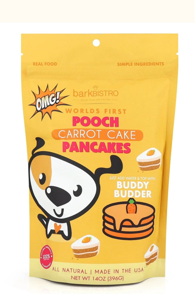 CARROT CAKE POOCH PANCAKES