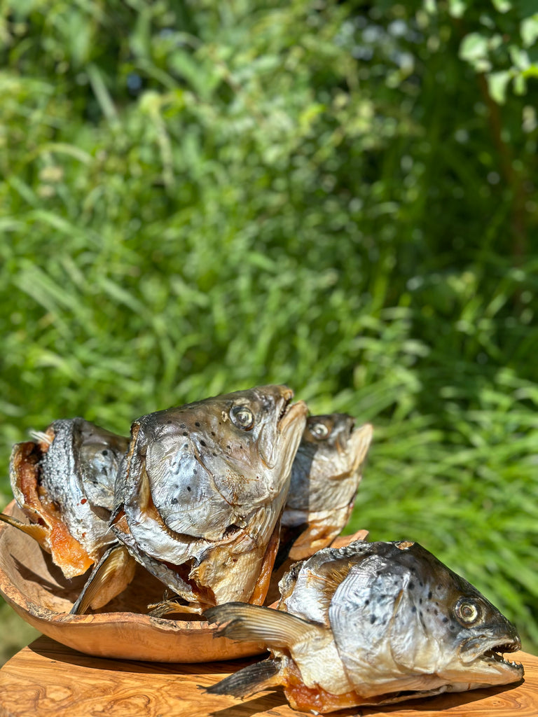 Premium Dehydrated Whole Salmon Head