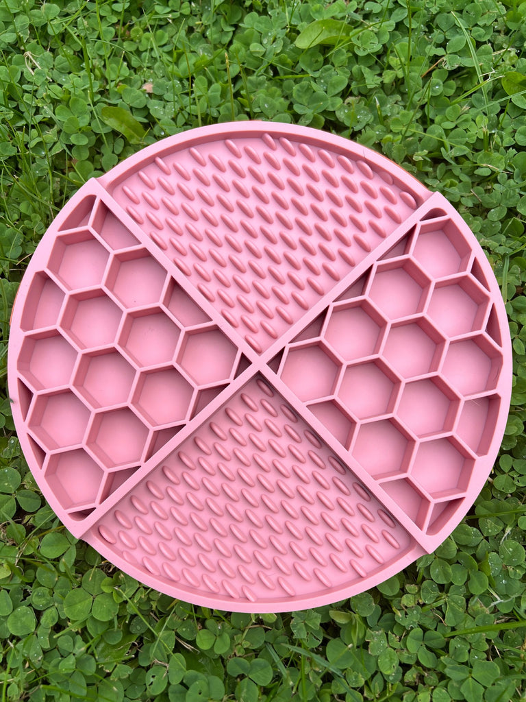 Pink Enrichment Mat for dogs