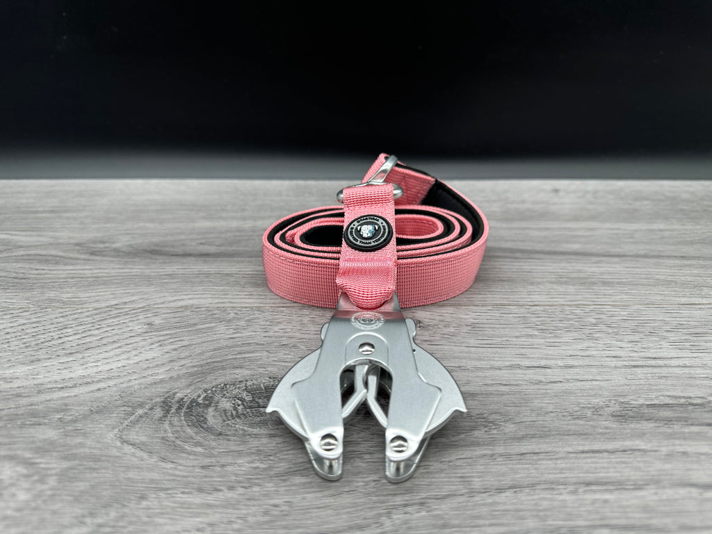 BTactical Lead - Pink | 90cm Extra Strong, Durable Frog Clip Dog Lead