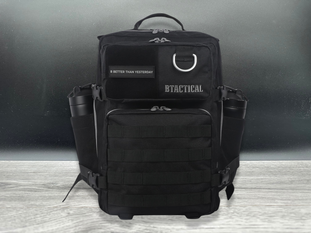 The 35L BTactical Backpack - Black Smoke | 35L Dog Hiking Backpack