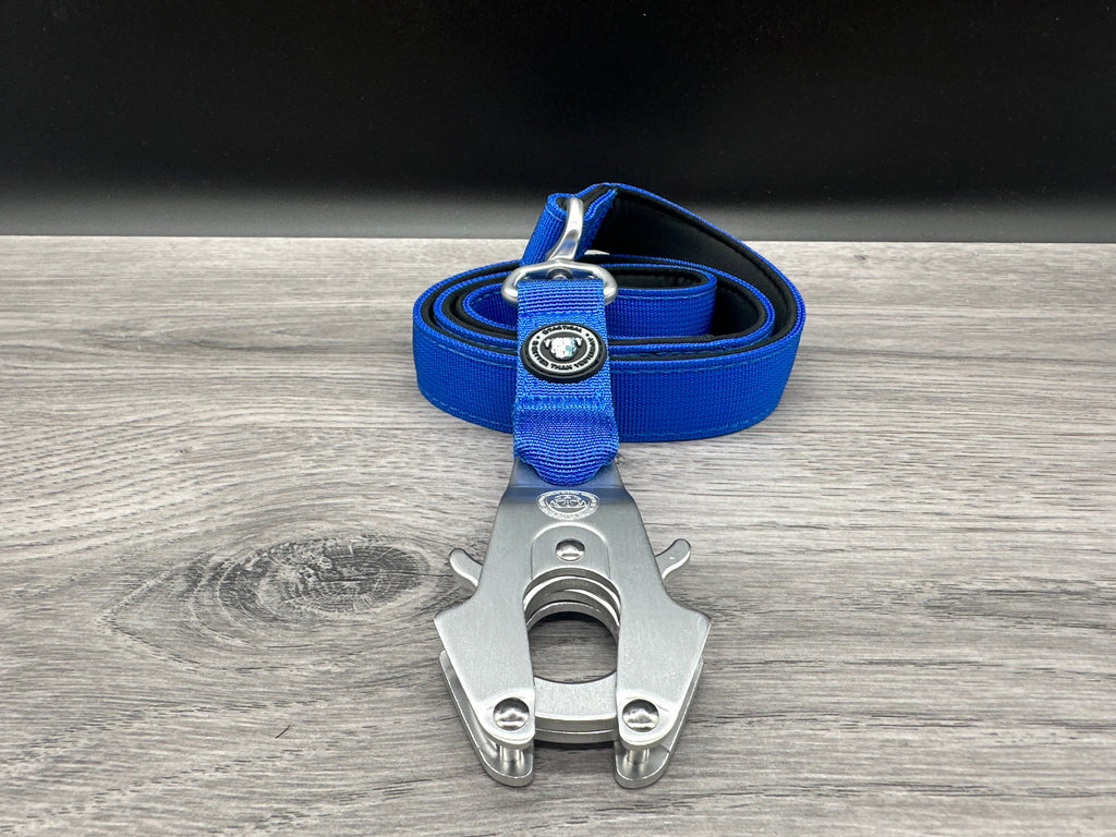 BTactical Lead - Blue | 90cm Extra Strong, Durable Frog Clip Dog Lead