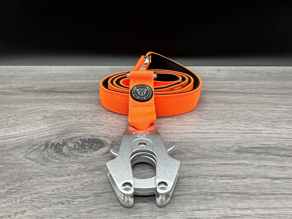 BTactical Lead - Orange | 120cm Extra Strong, Durable Frog Clip Dog Lead