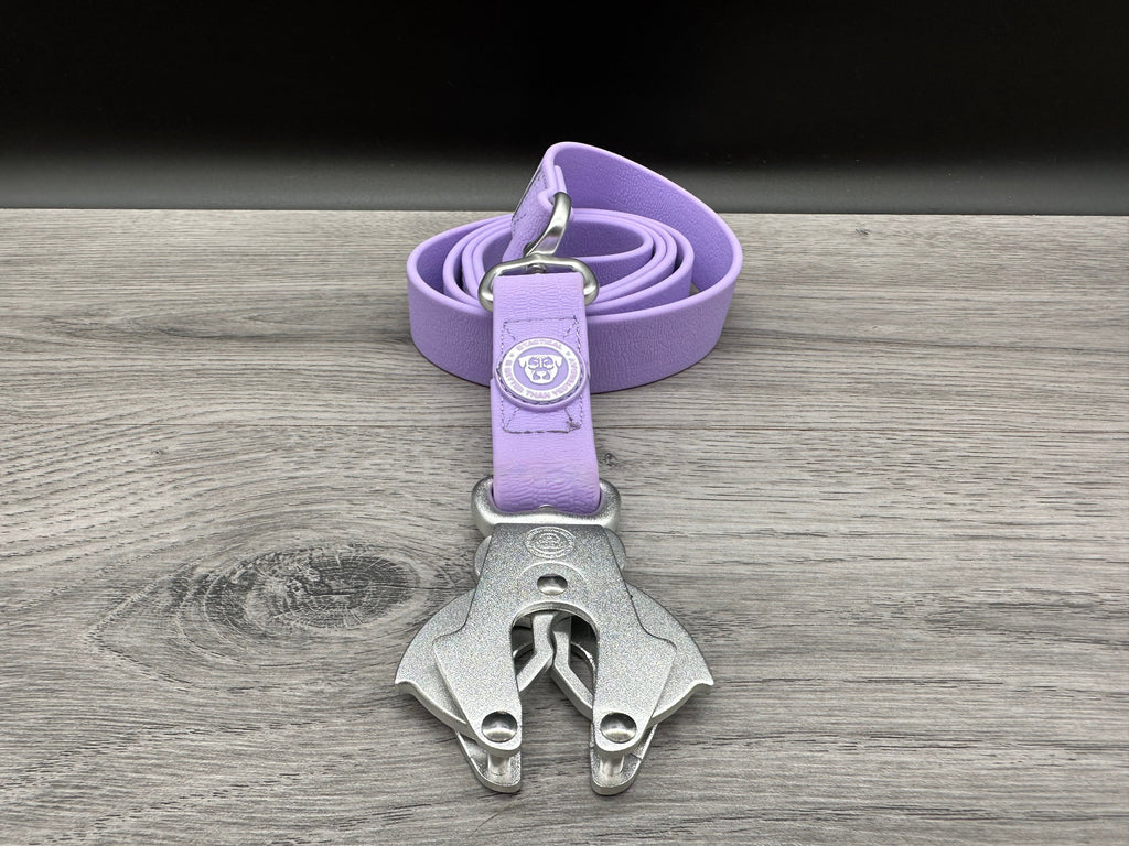 LIMITED EDITION Pastel BTactical Lead - Purple | 1.2m PVC Extra Strong, Durable Frog Clip Dog Lead