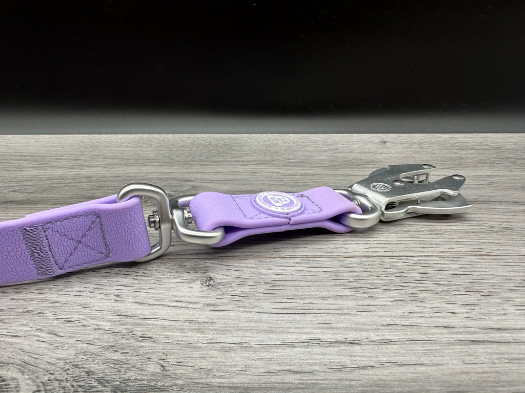 LIMITED EDITION Pastel BTactical Lead - Purple | 1.2m PVC Extra Strong, Durable Frog Clip Dog Lead