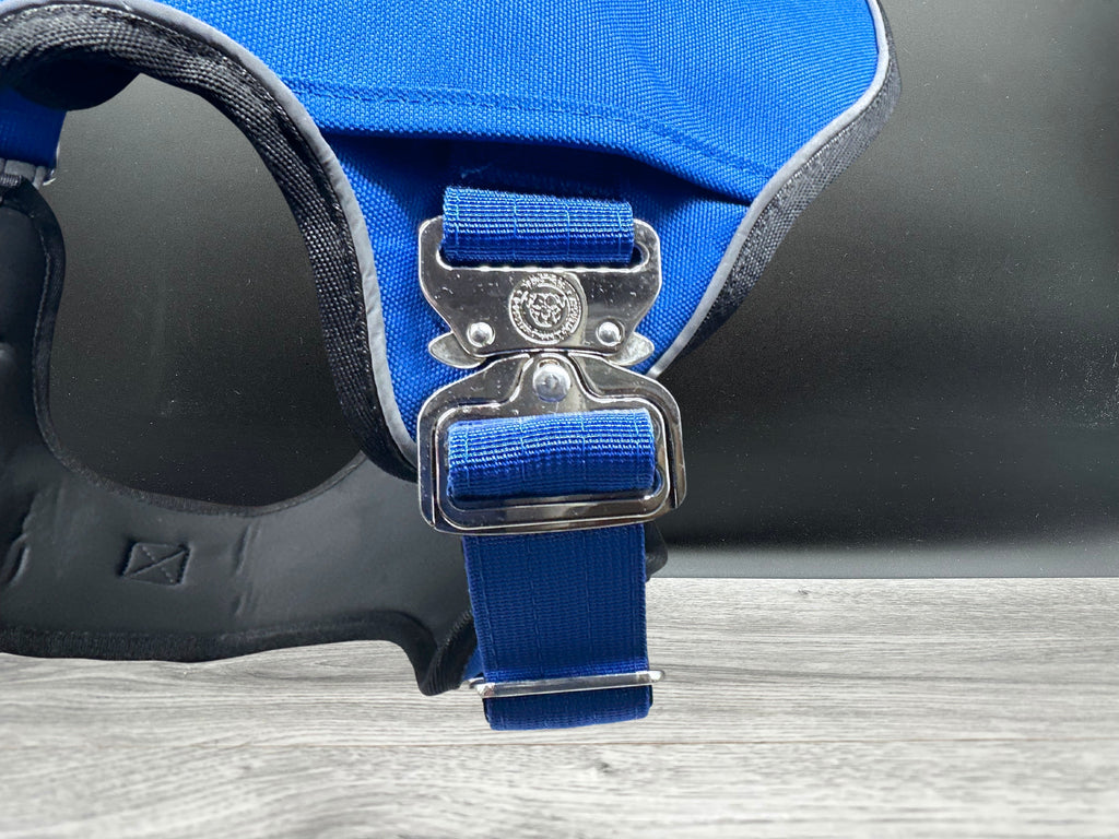 The Ultimate BTactical Harness - Blue | Durable Tracker Dog Harness