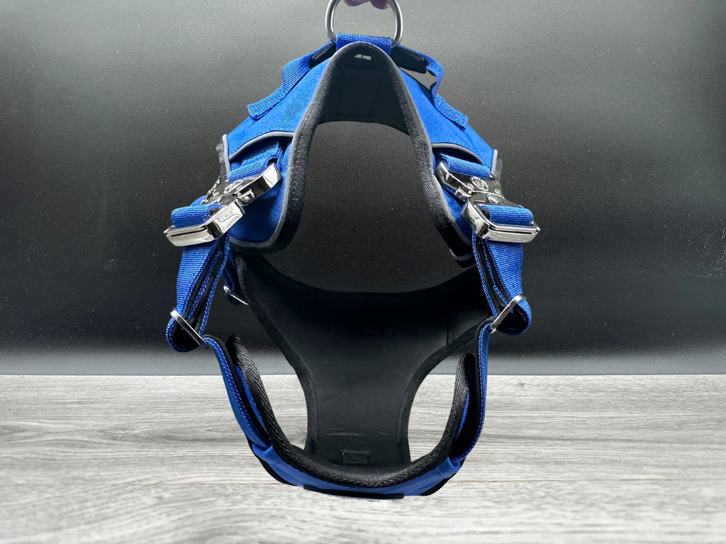 The Ultimate BTactical Harness - Blue | Durable Tracker Dog Harness