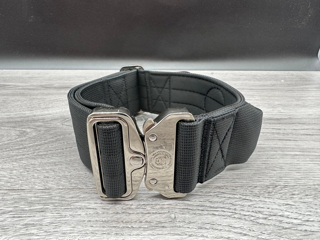 5cm BTactical Collar - Black | Durable Dog Collar With Handle