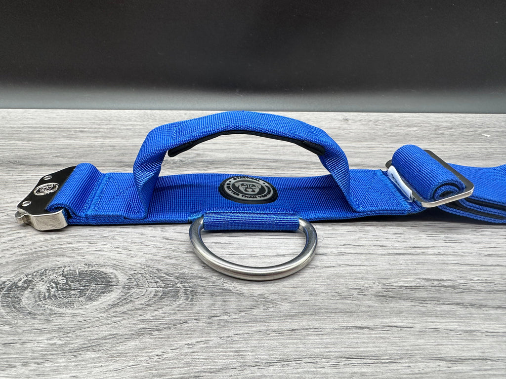 5cm BTactical Collar - Blue | Durable Dog Collar With Handle